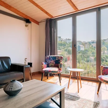 Stunning Sea View Loft 5 Min To Park In Kuzguncuk Appartement Istambul