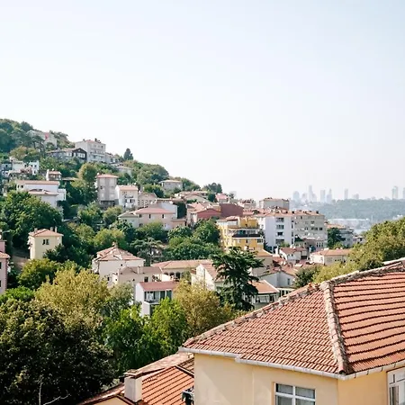 Stunning Sea View Loft 5 Min To Park In Kuzguncuk Lejlighed